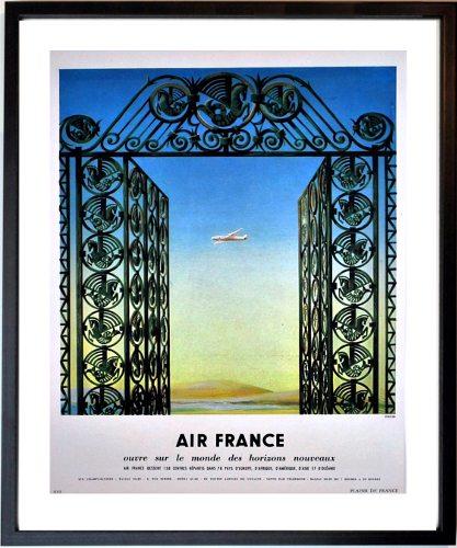アートポスター】AIR FRANCE（エールフランス） のキャンペーン