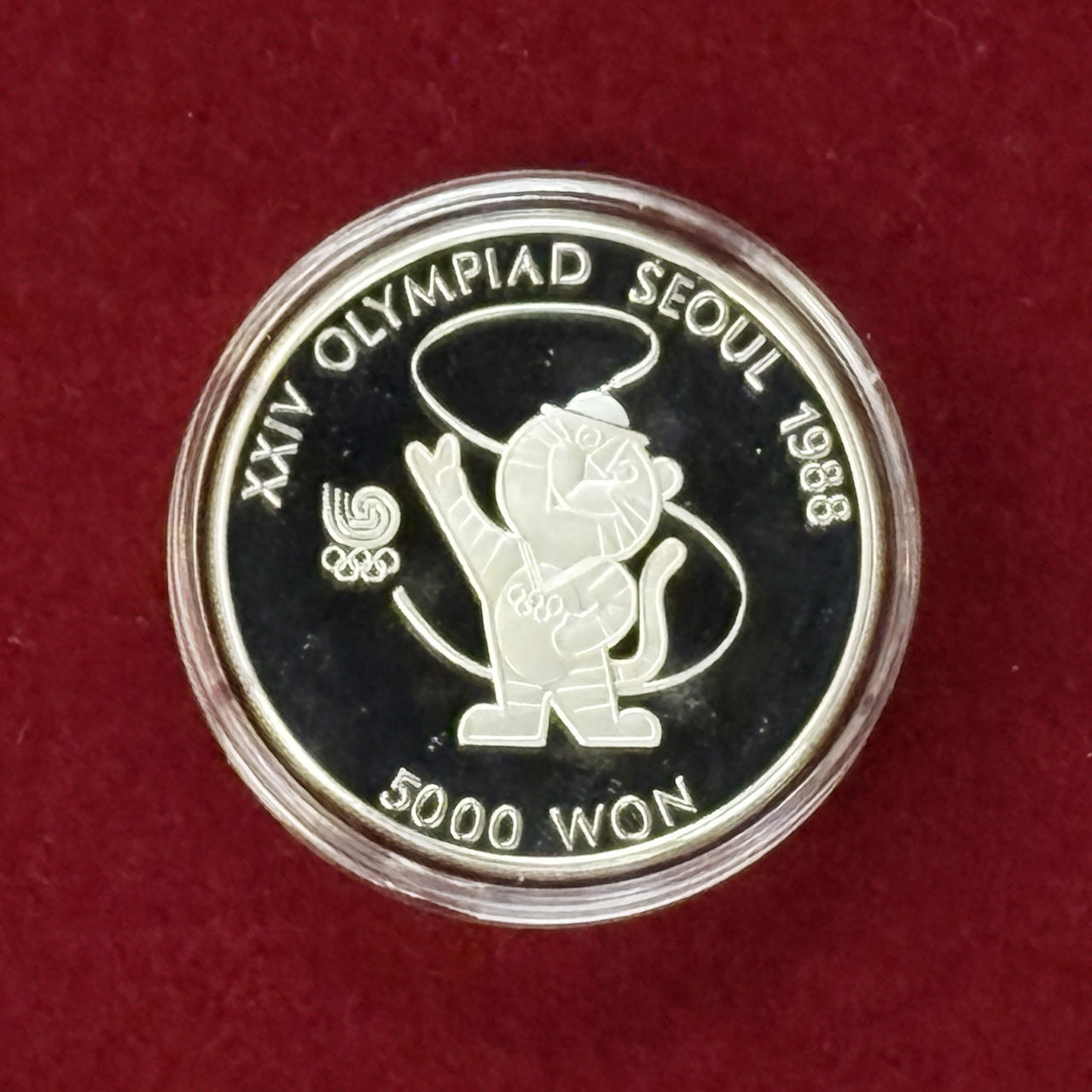 韓国】ソウルオリンピック記念プルーフ 2枚組 1986［C-0000185