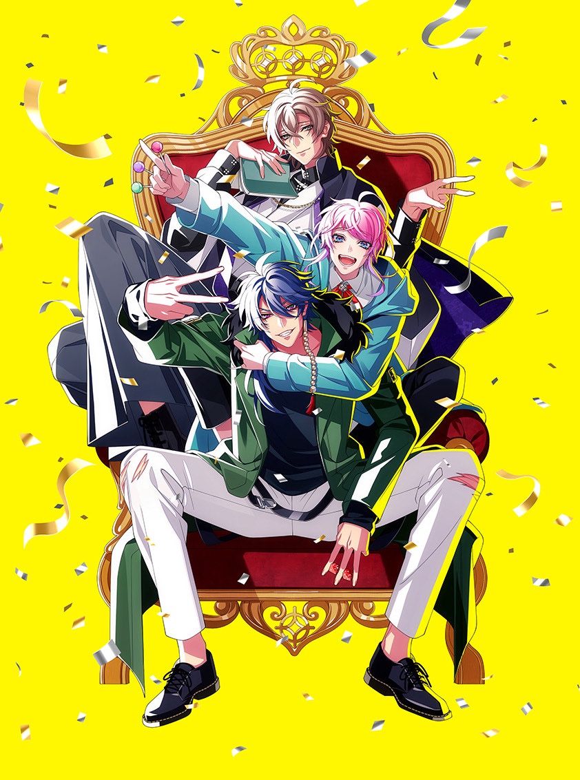 ヒプマイ 乱数・幻太郎・帝統たち“Fling Posse”の描き下ろし解禁!