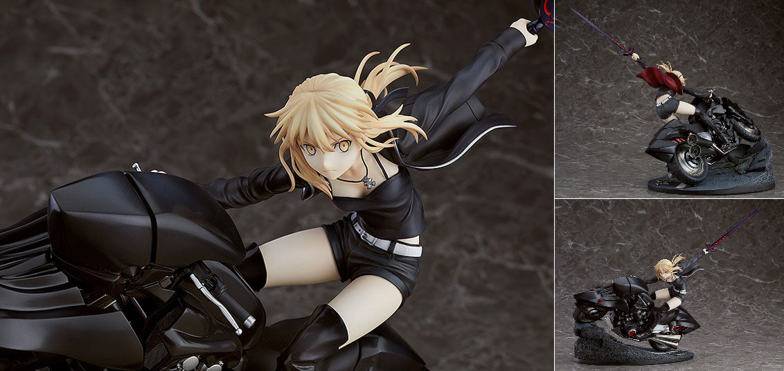 FGO 剣を片手にバイク駆る私服姿のアルトリア オルタのフィギュア 再販!