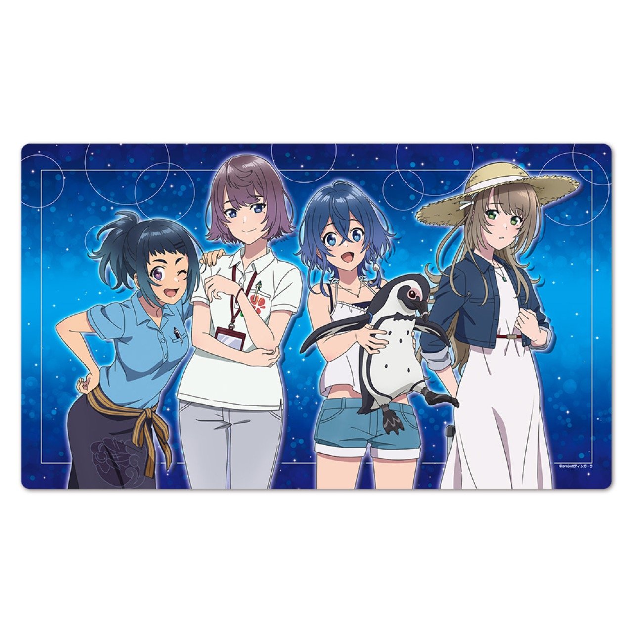 白い砂のアクアトープ アニメ絵柄を使用した新作グッズ 9月下旬より発売