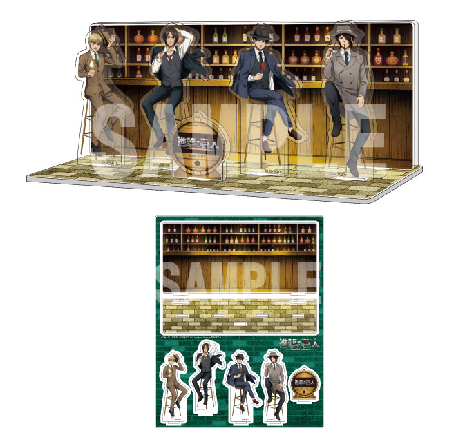 進撃の巨人 × ドンキ 11月26日よりリヴァイらの描き下ろしグッズ登場!