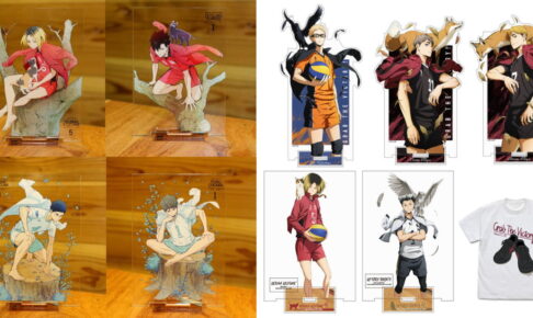 ハイキュー!! 計20キャラクターの描き下ろしビジュアルグッズ 9月再販!