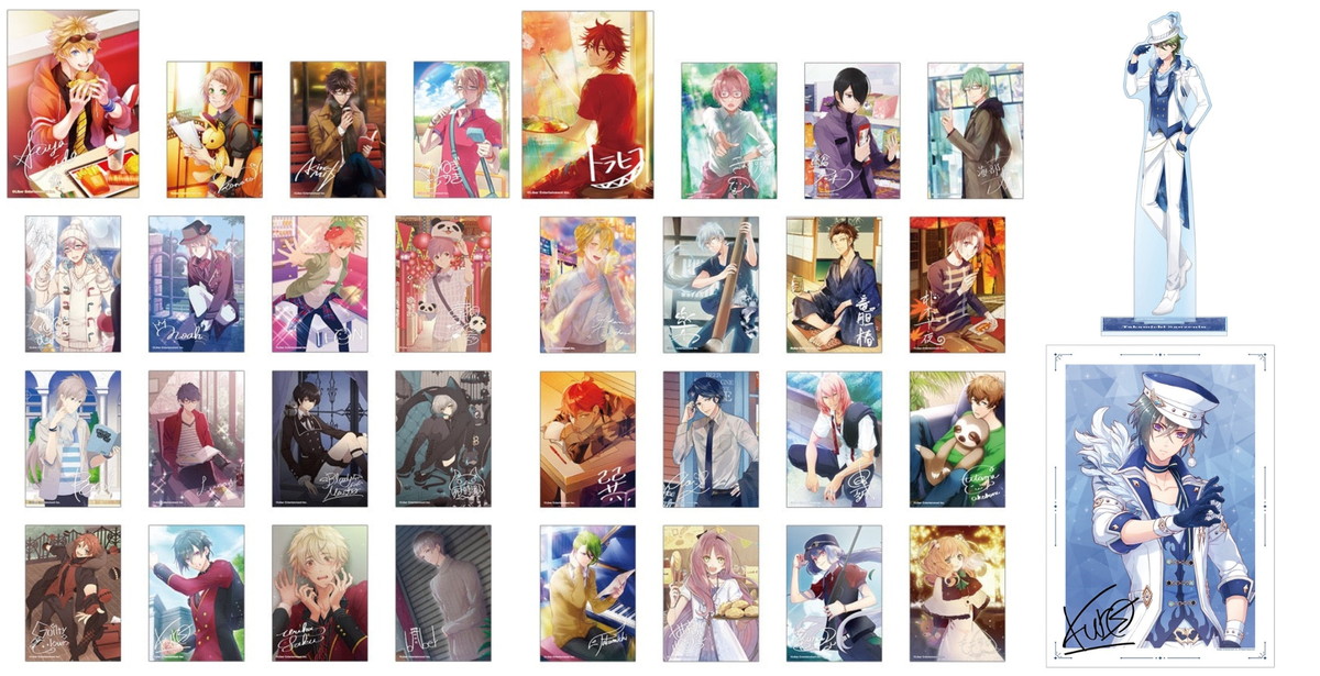 アイチュウ 総勢32名の「特大アクリルスタンド」新作グッズ 7月発売!