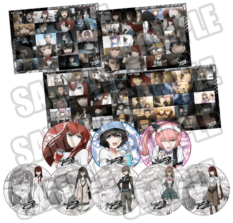 シュタインズ・ゲート ゼロ × マチアソビカフェ 8/28-9/24 シュタゲ開催!!