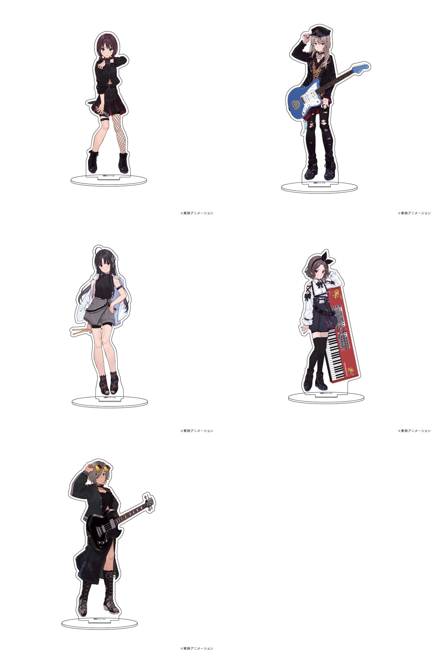 アニメ「ガールズバンドクライ」トゲナシトゲアリの新作グッズ 5月発売!