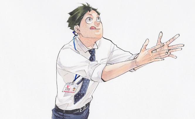 ハイキュー!! 古舘先生描き下ろし ジャンフロを放つ2022年の山口忠