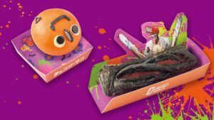 チェンソーマンヘッド型ポップコーンボックス 9月19日より劇場に登場!