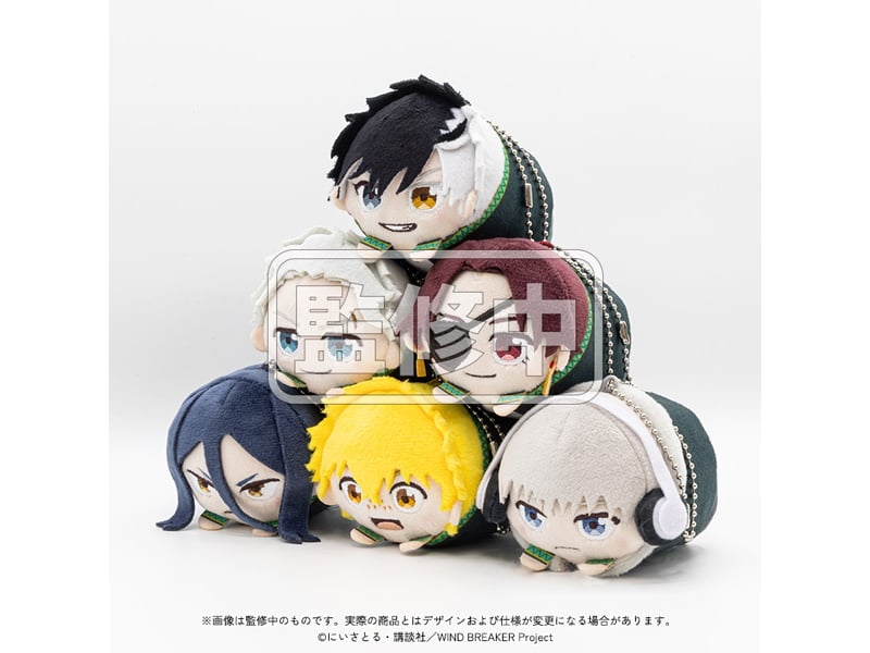 WIND BREAKER 桜遥ら 積んで飾れる「もちころりん (全6種)」10月発売!