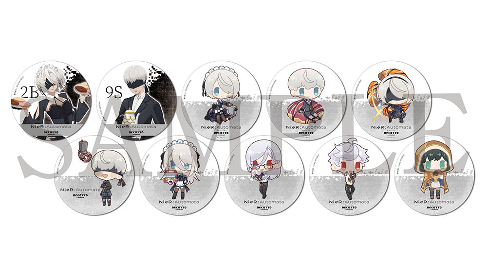 ニーア オートマタ Ver 1.1a × デコット池袋 コラボグッズやメニュー解禁!