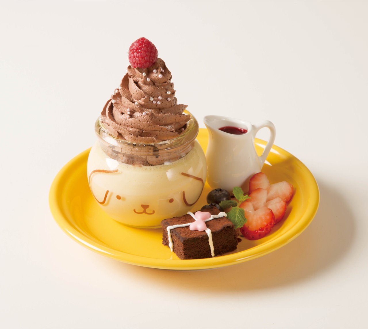 ポムポムプリンカフェ全国4店舗 3.14までバレンタイン限定メニュー登場!!