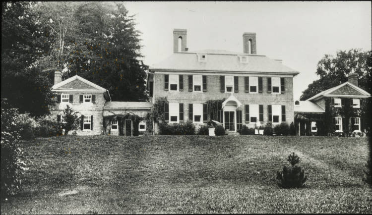 Tulip Hill (rear view), Anne Arundel County, Maryland - Swepson