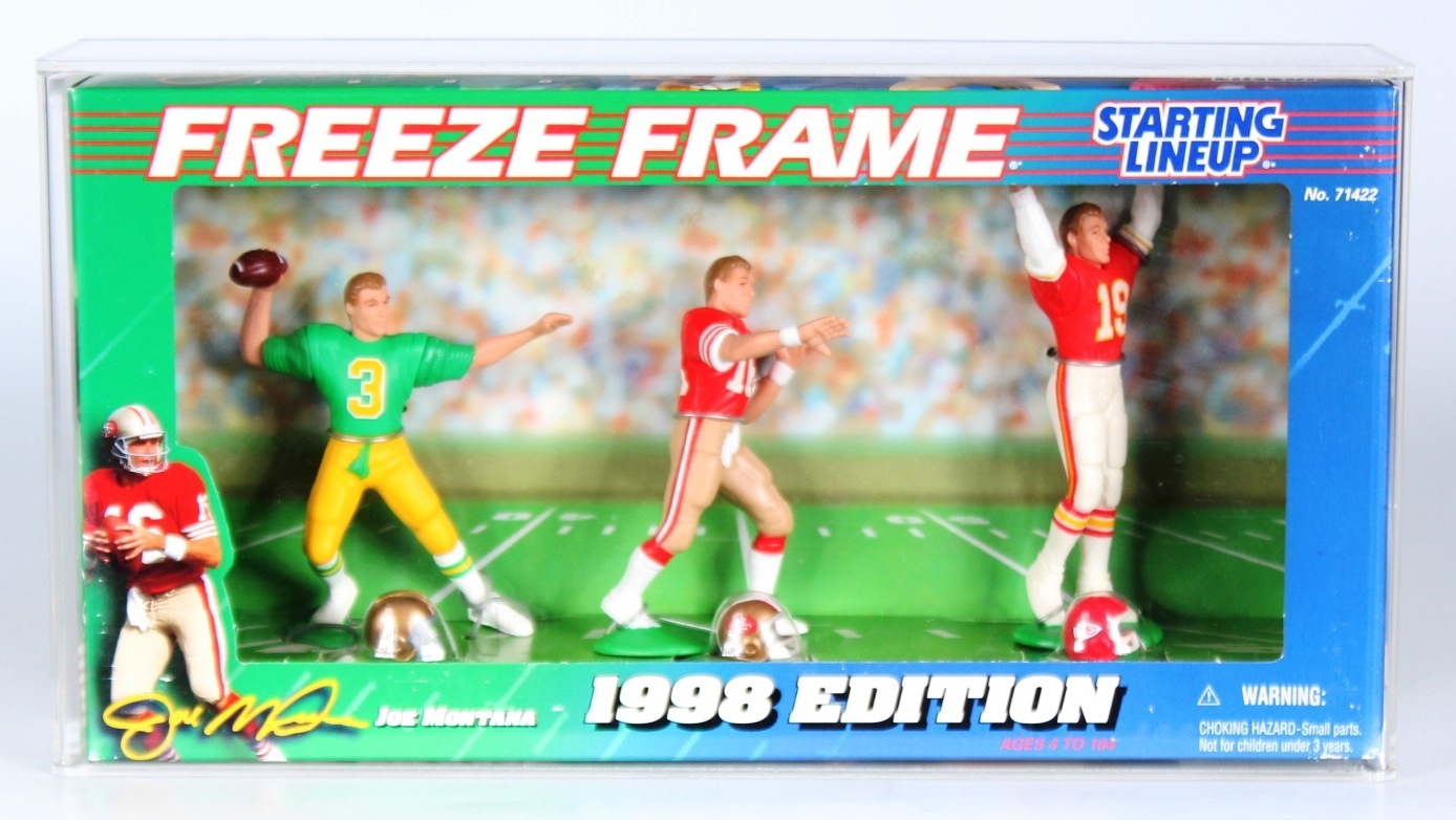 1998 Kenner Starting Lineup Freeze Frame NFL Boxed Sports Figure