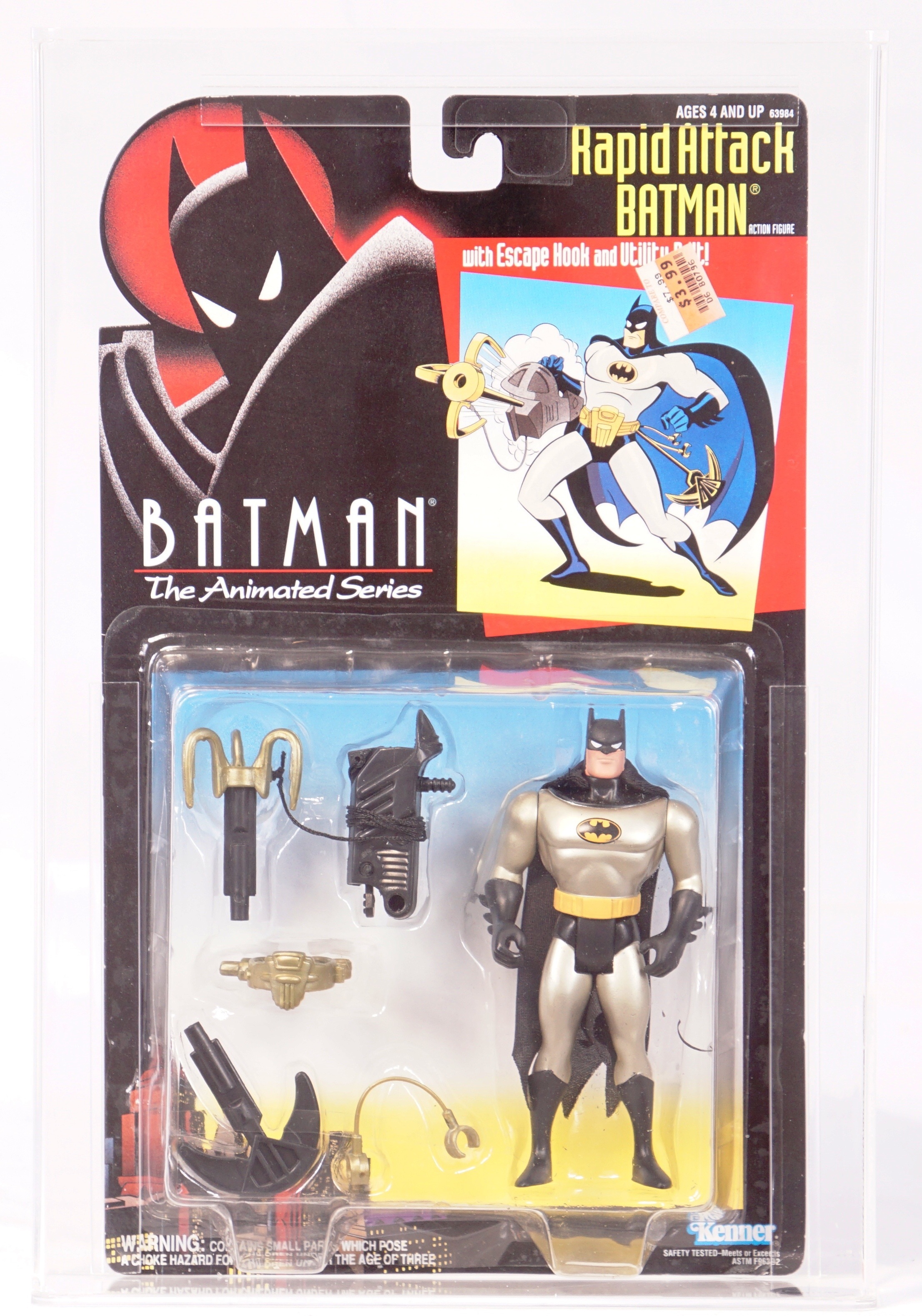 1994 Kenner Batman The Animated Series Carded Action Figure