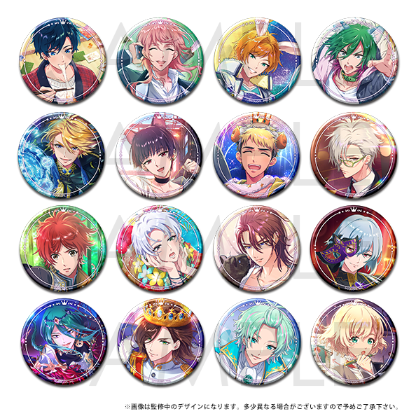 DREAM!ing カードイラスト総選挙 トレーディング缶バッジ type 3 4個入