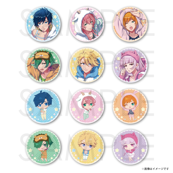 DREAM!ing Pajama Party トレーディング缶バッジ｜DREAM!ing
