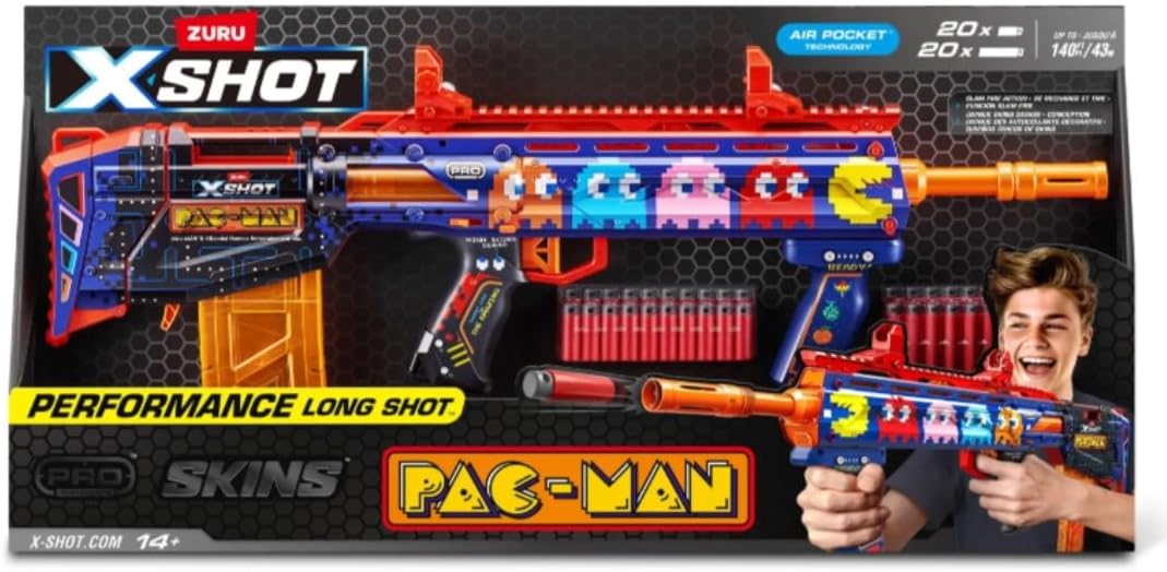 X-Shot Skins Pro Sinister PacMan XS-36812 | Colorland Toys