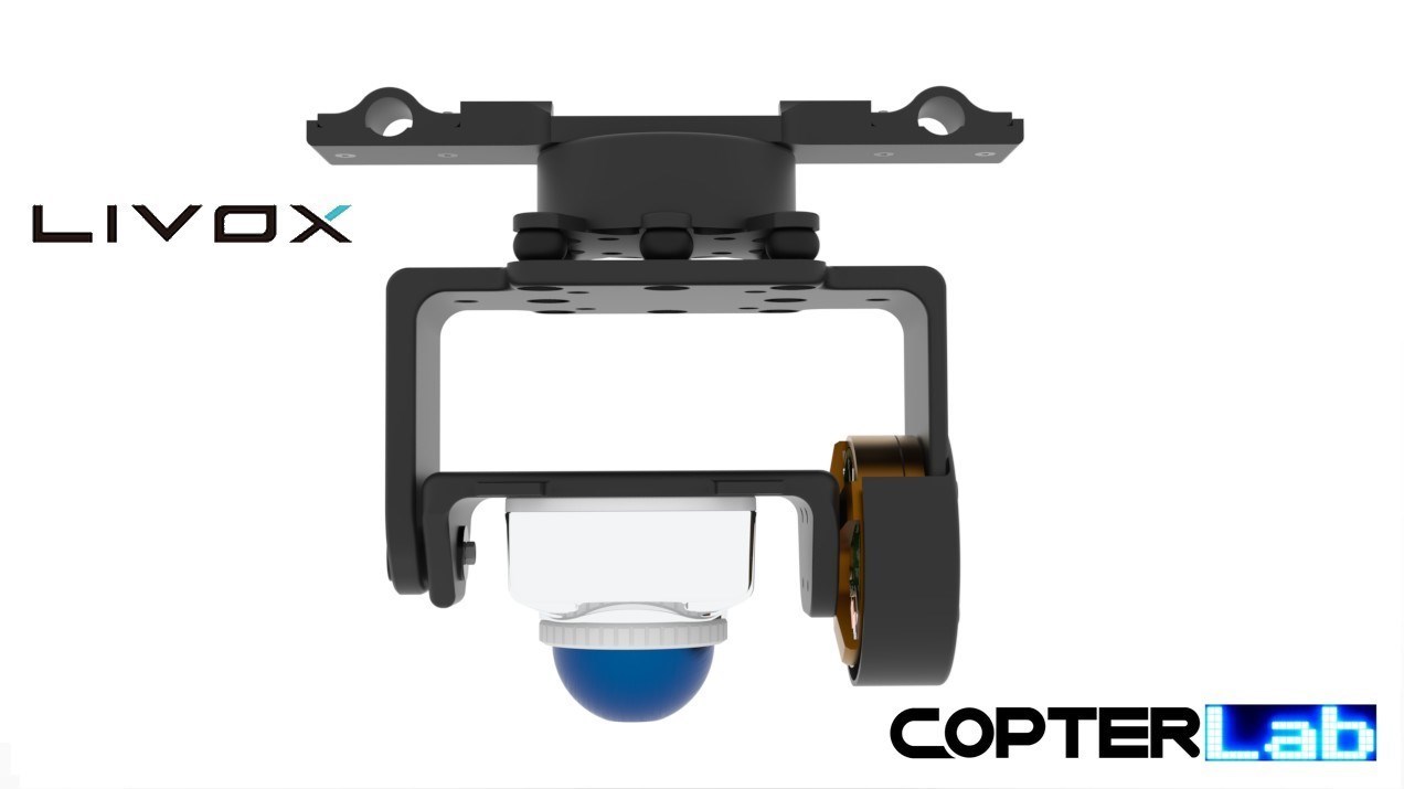 Livox Mid 360 2-Axis Brushless PaN-Tilt Gimbal - Copterlab