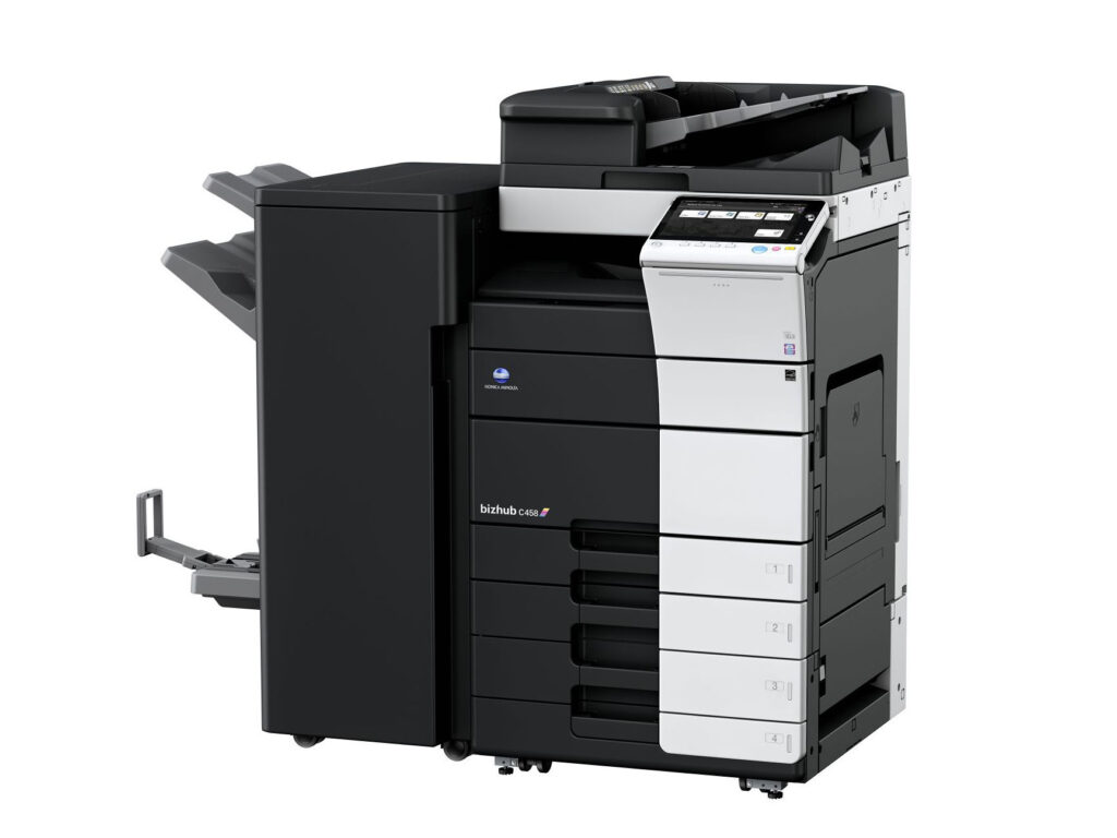 Konica Minolta bizhub 458 pdf brochure - Copiers on Sale