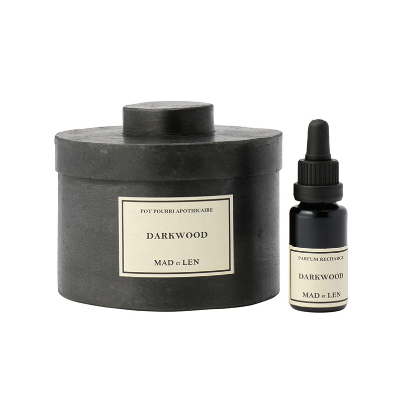 MAD et LEN（マドエレン）ポット ポプリ ヴェジェタル アンバー ダーク