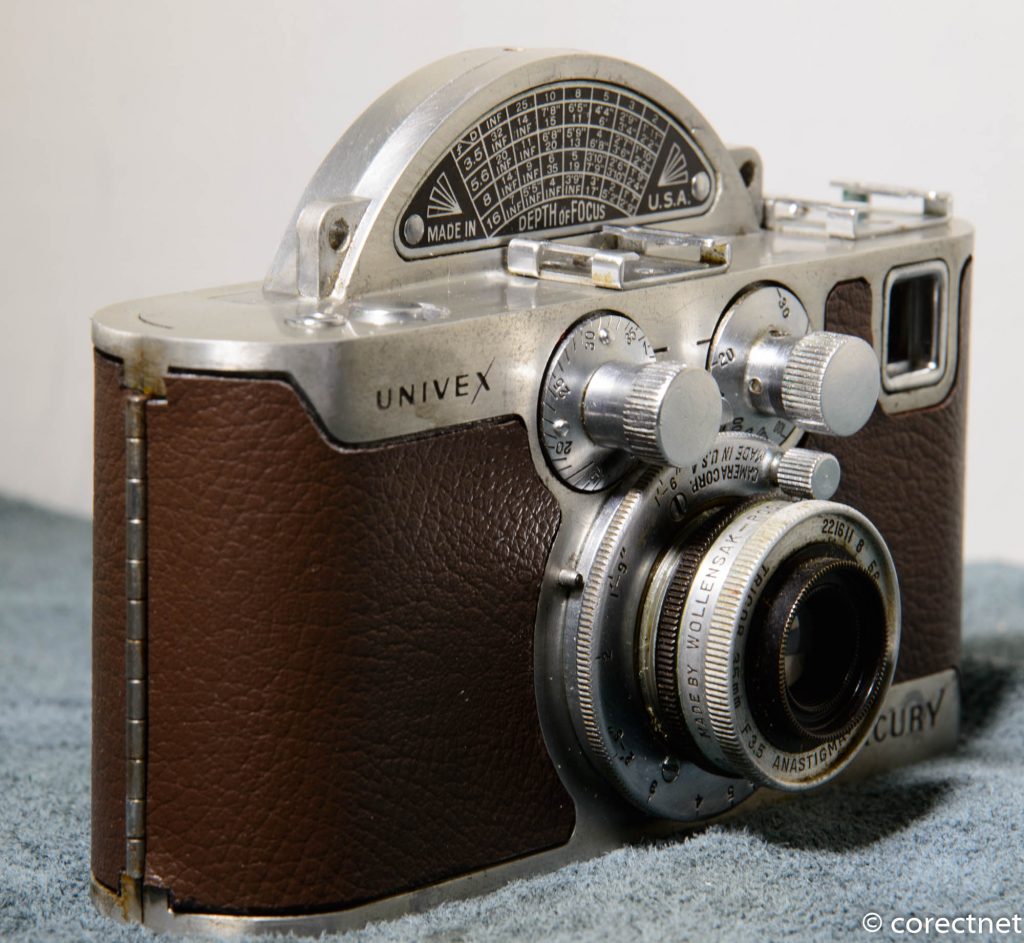 UNIVEX MERCURY I II 80年後の現在でも実用可能な元祖ハーフカメラ