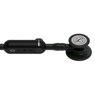 8480 3M Littmann CORE Digital Stethoscope, All Black