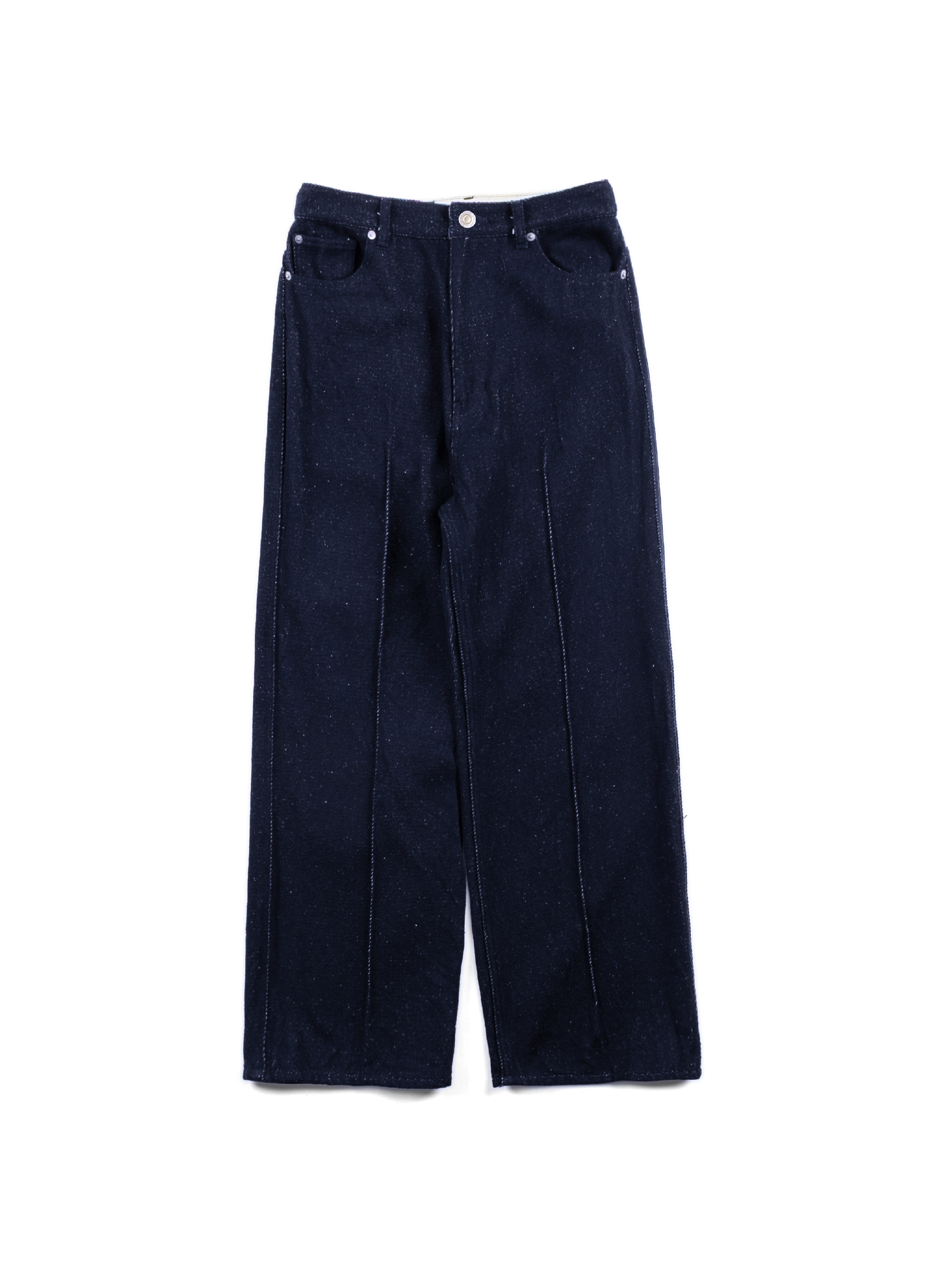 SILK NEP DENIM PANTS for WOMEN｜DARK NAVY – Cornier