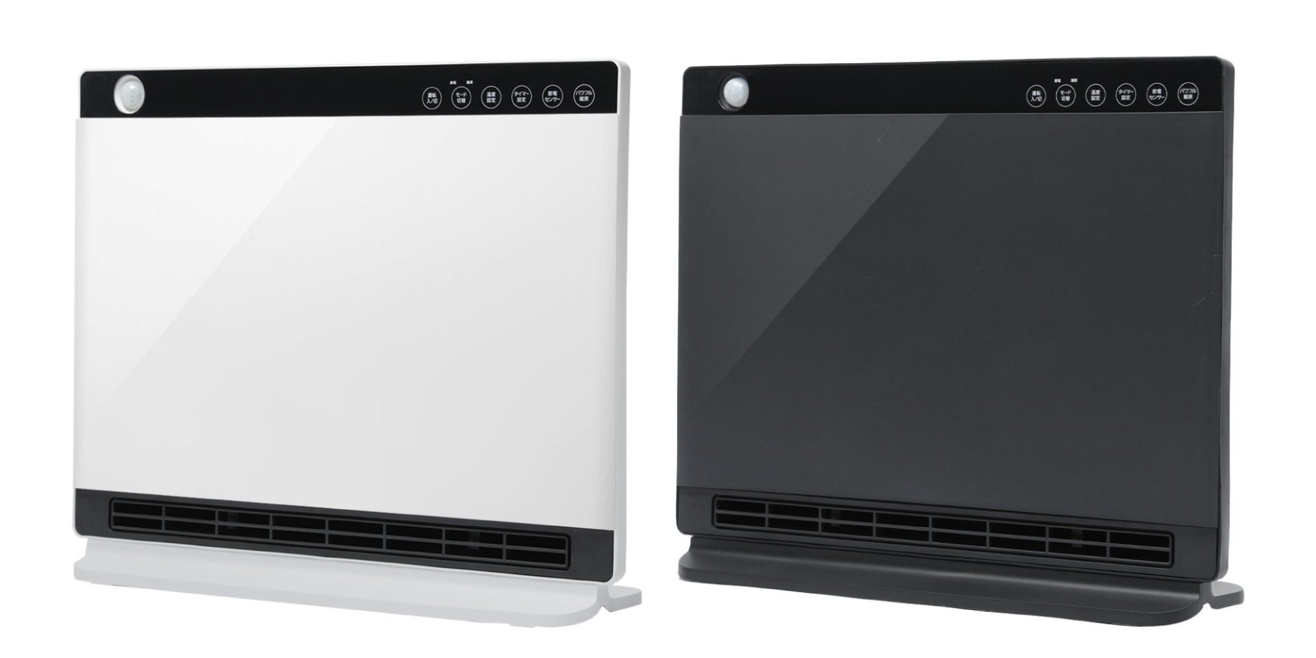 省エネ＆安心のWセンサー搭載 大温風パネルセラミックヒーターを