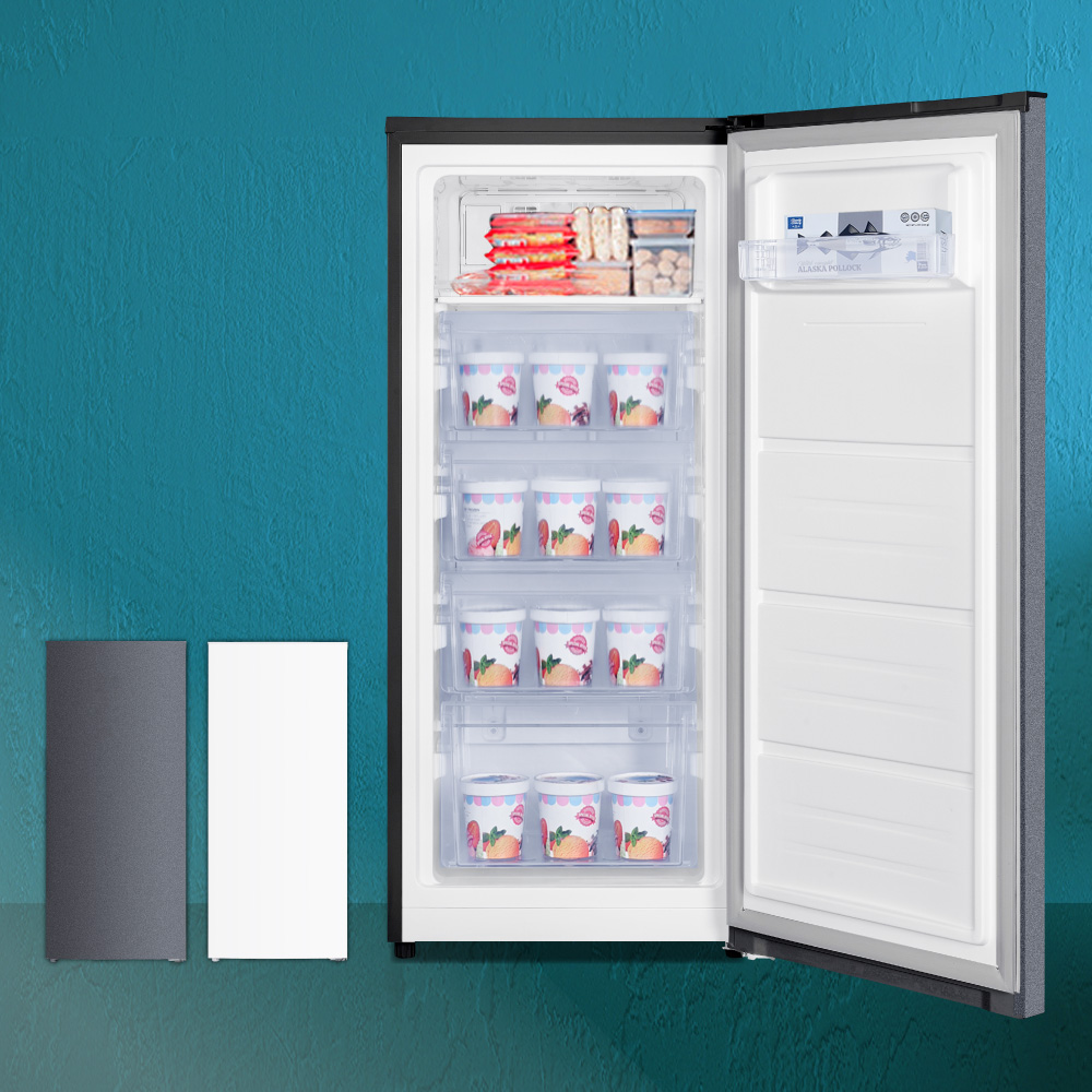 ニューカラー誕生!】2台目の冷凍庫にちょうどいい！125L冷凍冷蔵庫の