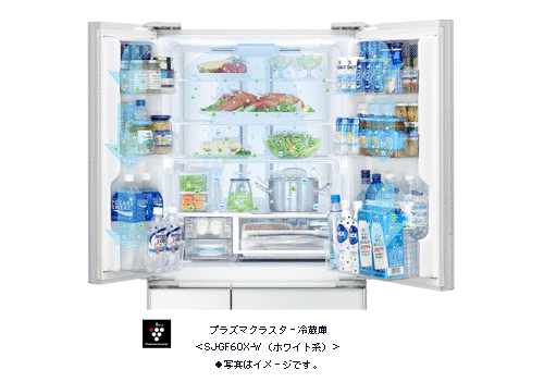 プラズマクラスター冷蔵庫 3機種を発売 | ニュースリリース：シャープ