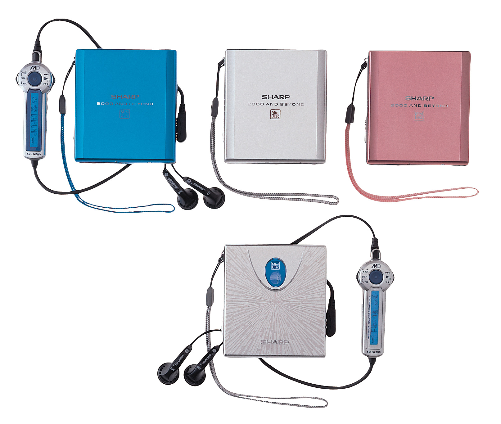 MDヘッドホンプレーヤー 2機種