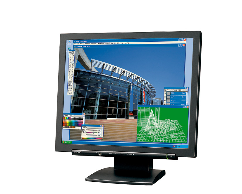 シャープ液晶カラーモニター LL-T1803/B(ブラック) 液晶カラーモニター LL-T1803