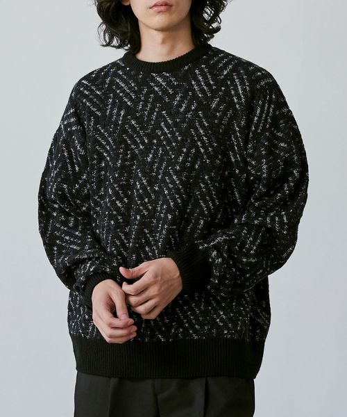 NEIGHBORHOOD】ネイバーフット ジャガードニット 五芒星柄セーター