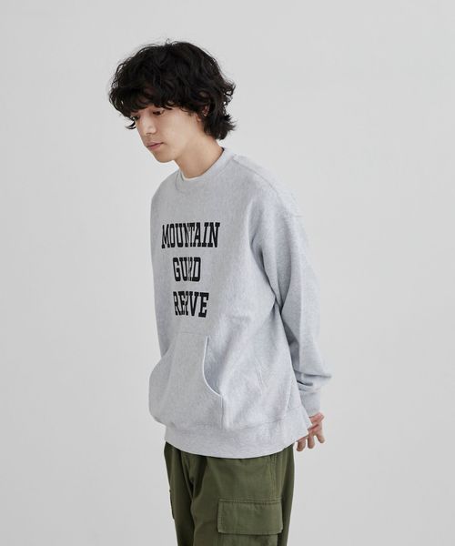 カンガルーポケットプリントスウェット