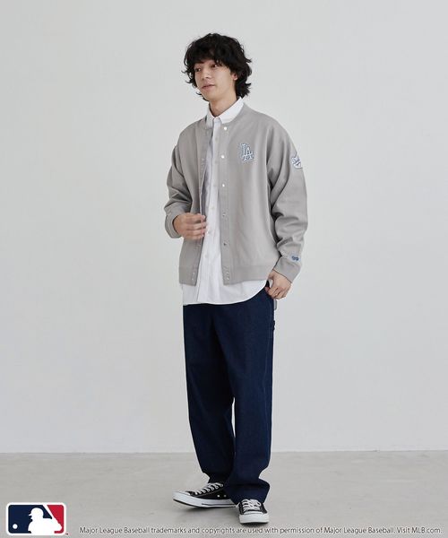 MLB別注 ニットスタジャンブルゾン