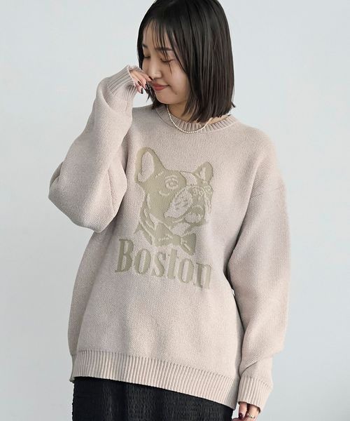 モールドッグジャガードニット【Youtube紹介アイテム】