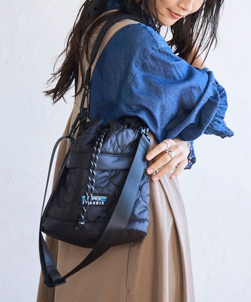 Parknik＞2WAYキルト巾着ショルダーバッグ