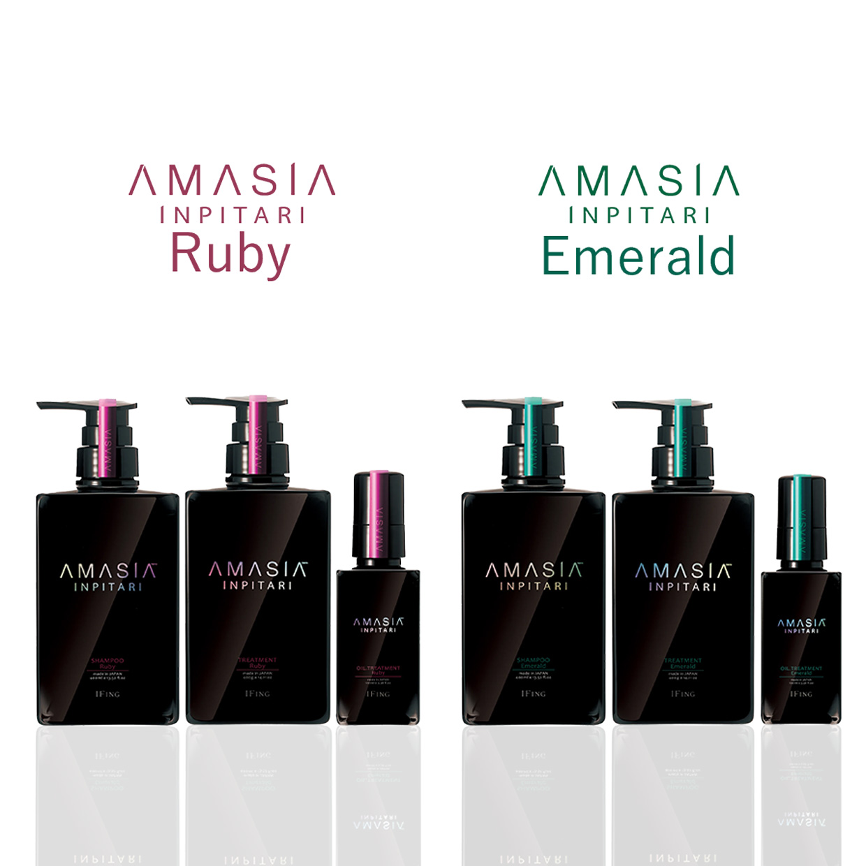 AMASIA インピタリ ルビーオイルトリートメント 100mlボトル｜owl cosme