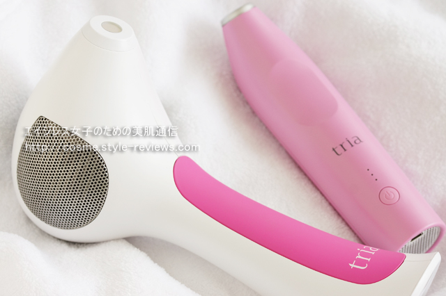 トリア家庭用パーソナルレーザー脱毛器4Xとプレシジョンの違いを比較