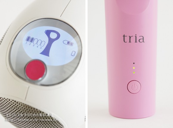 トリア家庭用パーソナルレーザー脱毛器4Xとプレシジョンの違いを比較
