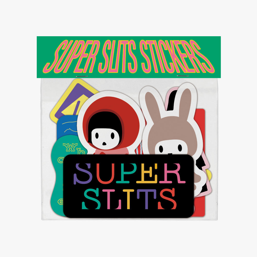SUPER SLITS STICKERS（ステッカーセット） – YUKI オフィシャル