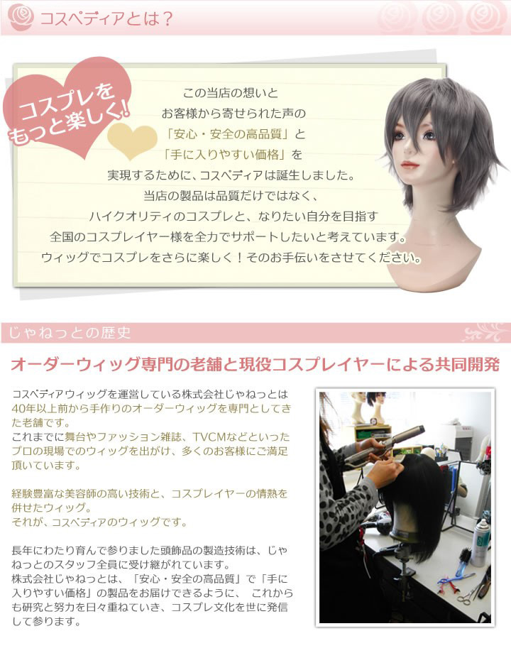 あんさんぶるスターズ! 鳴上嵐 風 ウィッグ 【カラー変更可】 あんさん