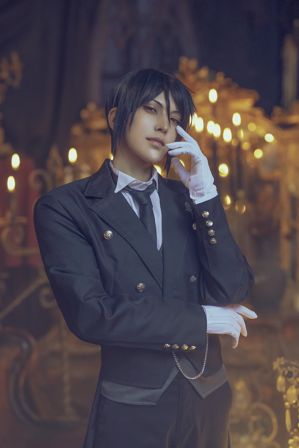 コスプレイヤー・ウィルによる「黒執事」セバスチャン・ミカリエスの