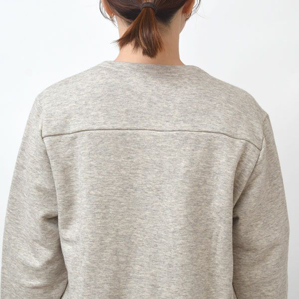 オーガニックコットン&ヤク 裏毛カーディガン | オーガニックコットン