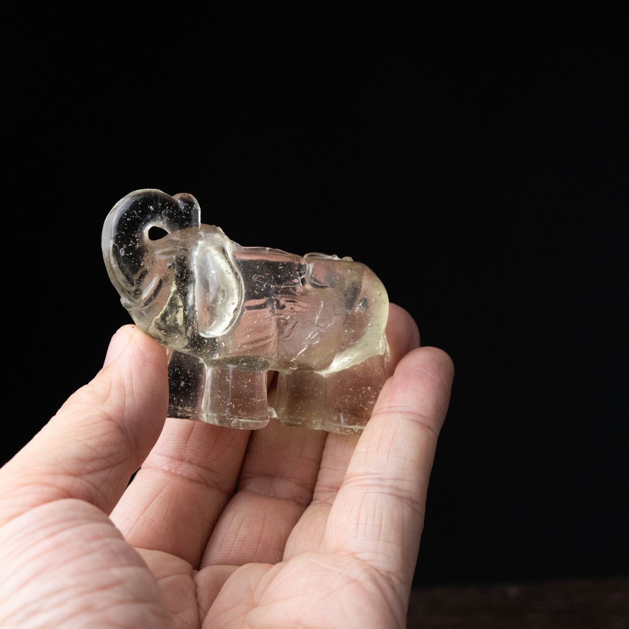 ガラス :: ペロペロ ゾウ | COTTOU.JP 骨董の通販マーケットプレイス