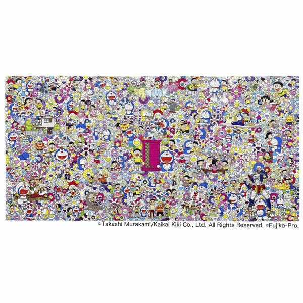 MURAKAMI TAKASHI x DORAEMON in My Memory Jigsaw Puzzle ( 1350