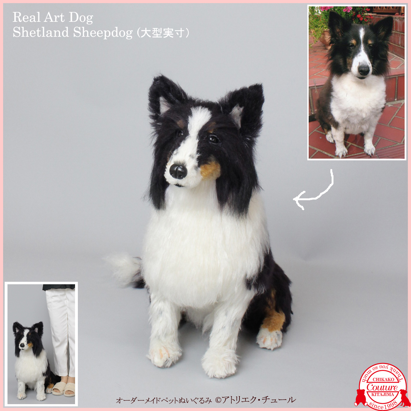 シェットランドシープドッグ - 【公式】ぬいぐるみのオーダーメイド