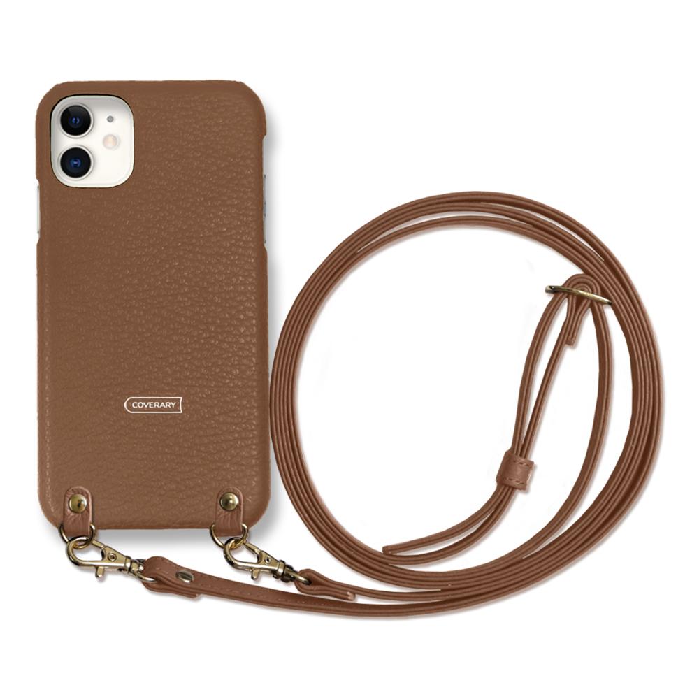 本革 32色 イタリアンシュリンクレザー ショルダーストラップ付き 背面