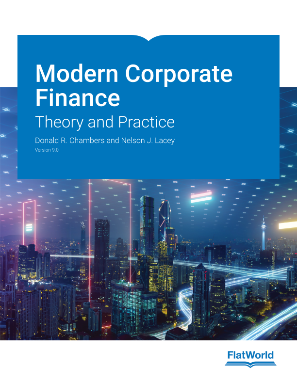 FlatWorld | Textbook | Modern Corporate Finance: Theory and