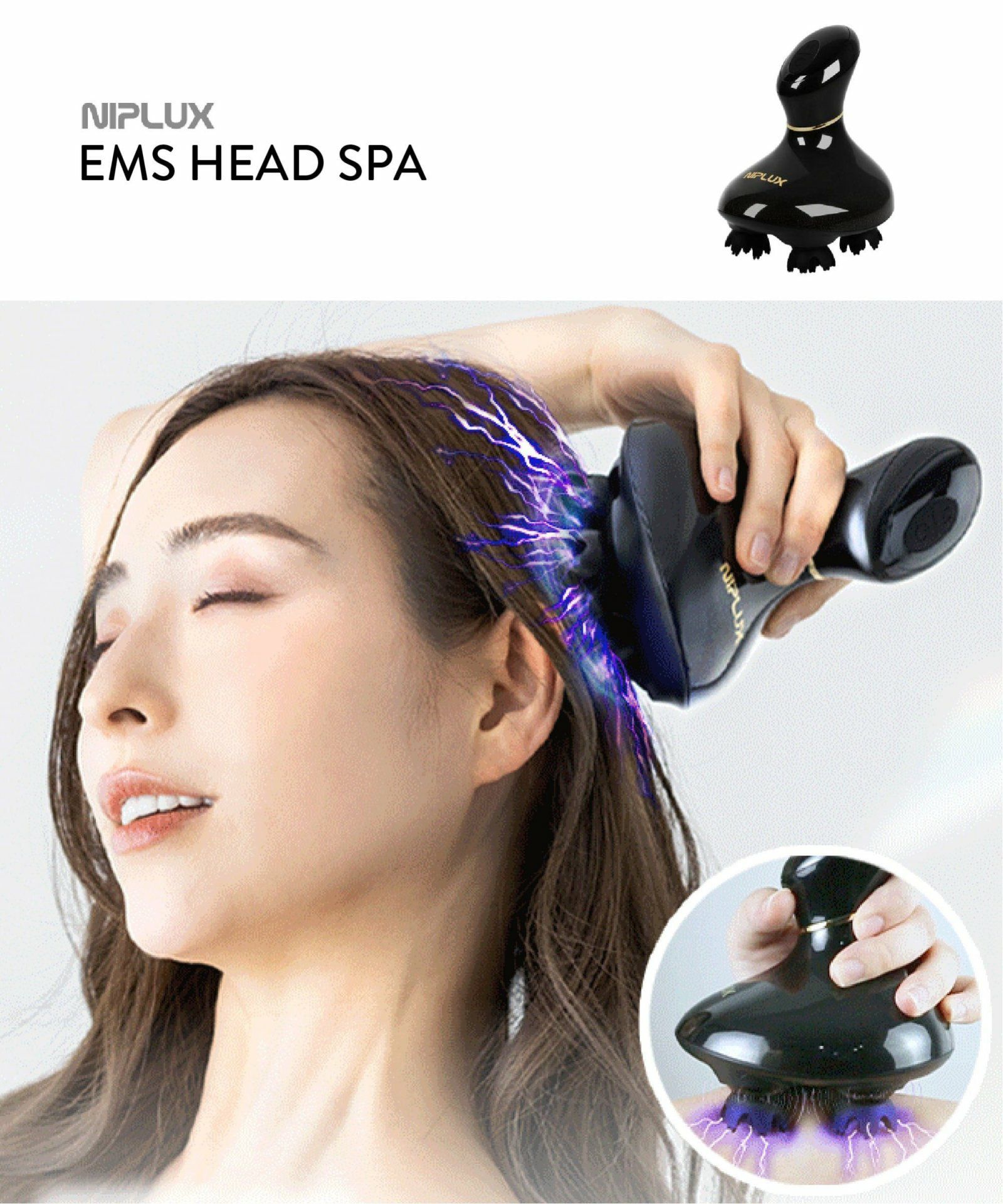 NIPLUX EMS HEAD SPA PREMIUM ニップラックス EMSヘッドスパプレミアム